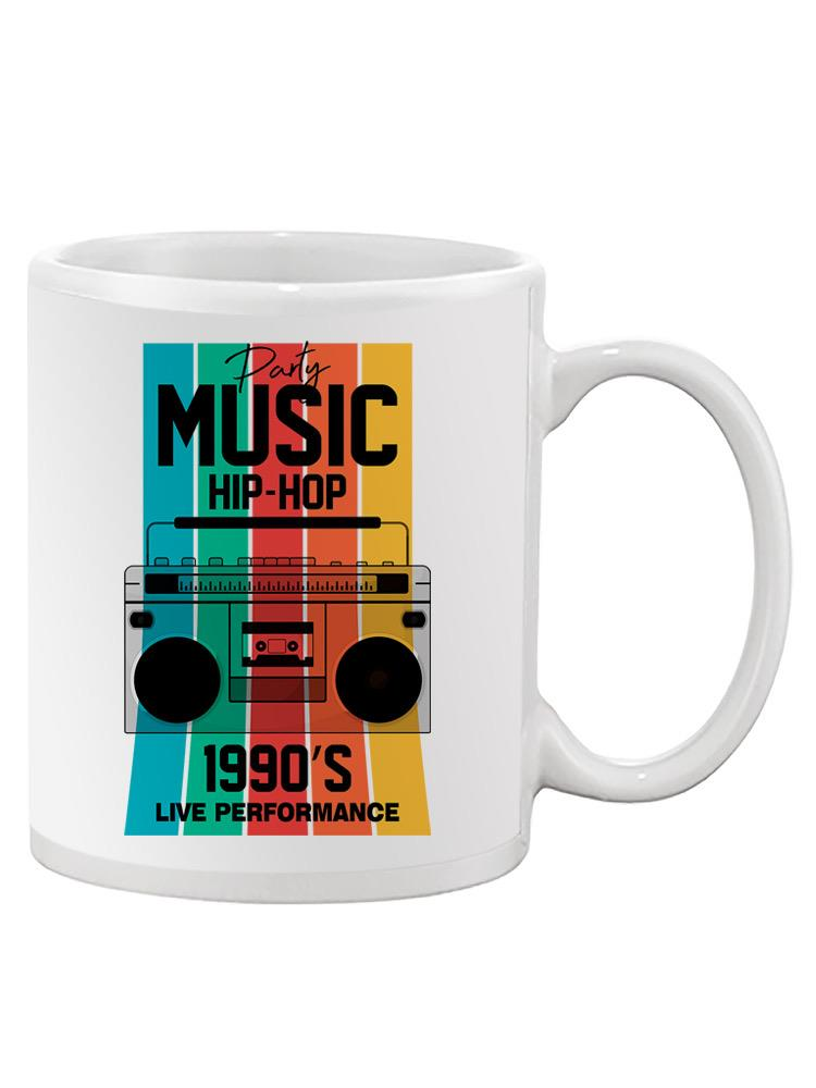 Party Music Hip-Hop Mug -SPIdeals Designs