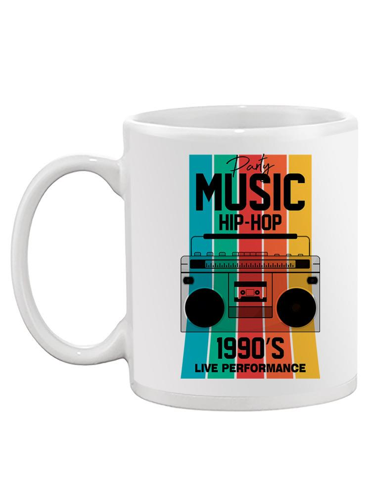 Party Music Hip-Hop Mug -SPIdeals Designs