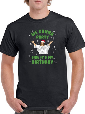 Party Like It's My Birthday T-shirt -SmartPrintsInk Designs