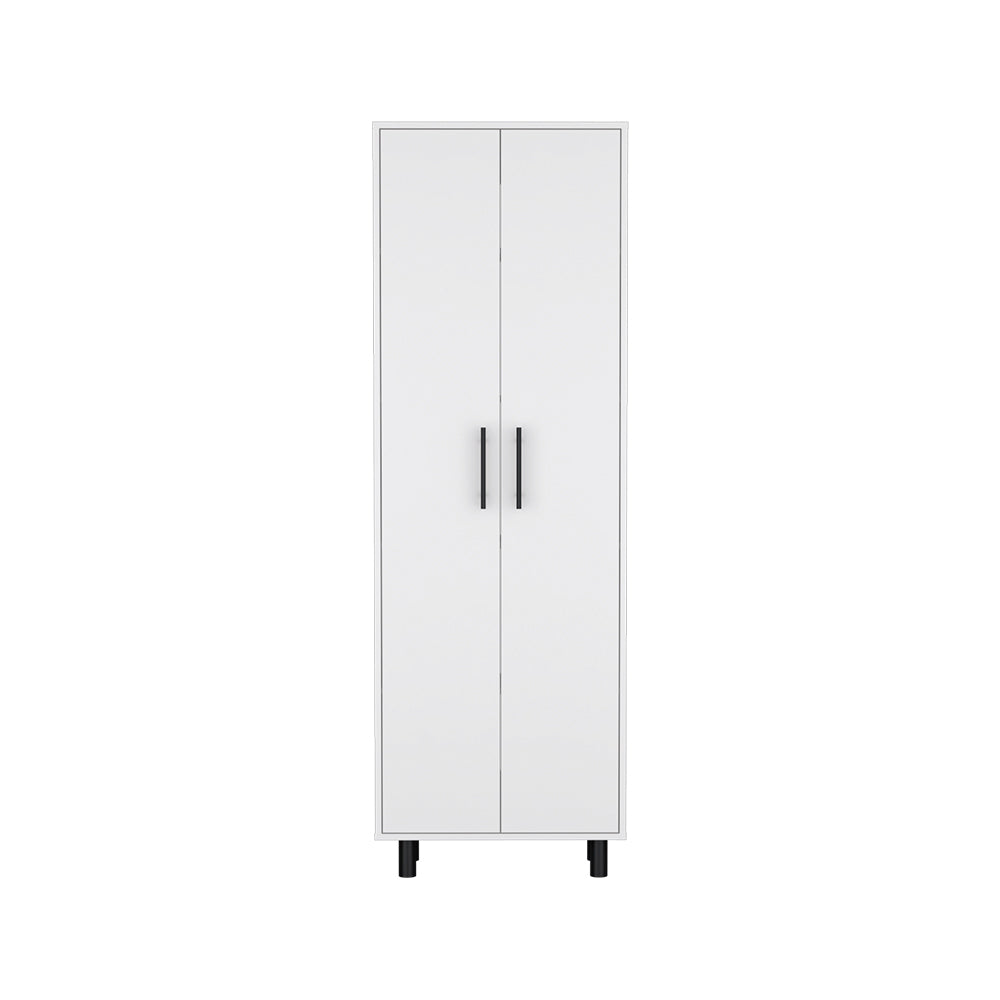 Multistorage Manacor, Five Shelves, White Finish