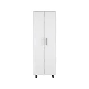 Multistorage Manacor, Five Shelves, White Finish