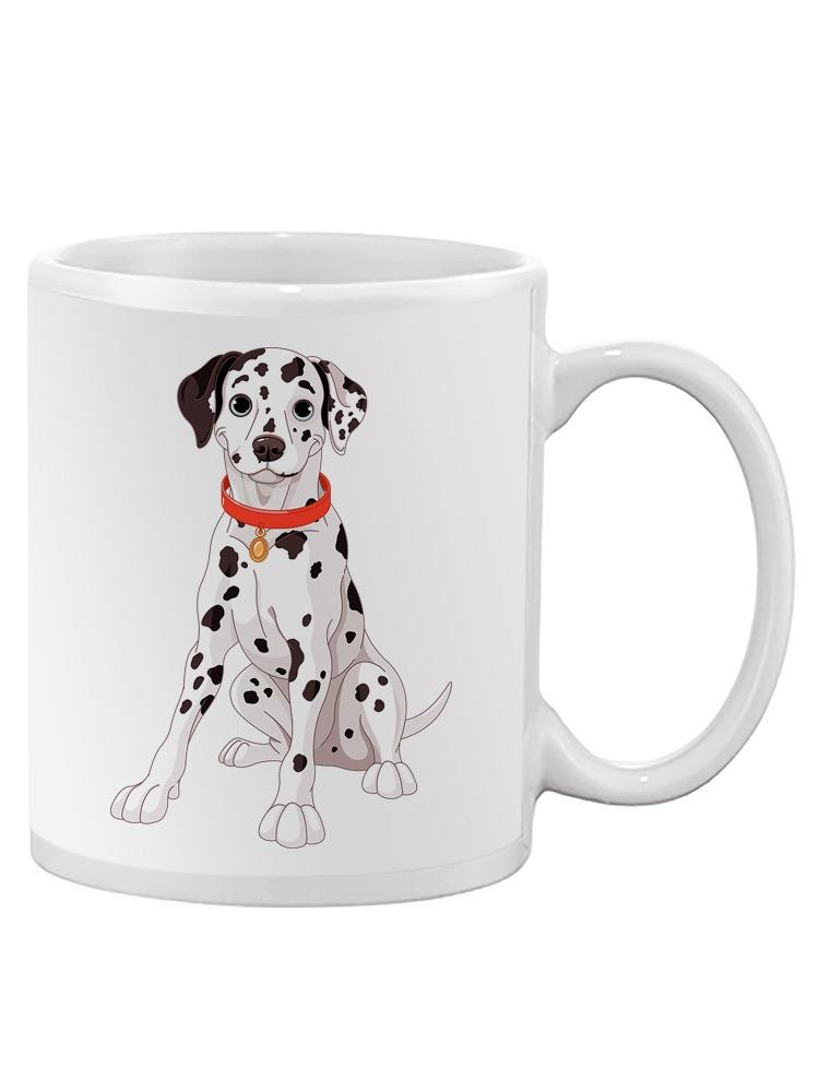 Dalmatian Dog Sitting Mug Unisex's -Image by Shutterstock