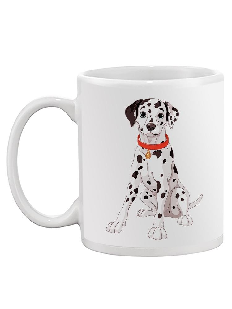 Dalmatian Dog Sitting Mug Unisex's -Image by Shutterstock