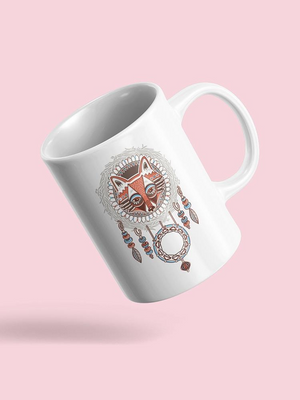 Dream Catcher With Red Fox Mug