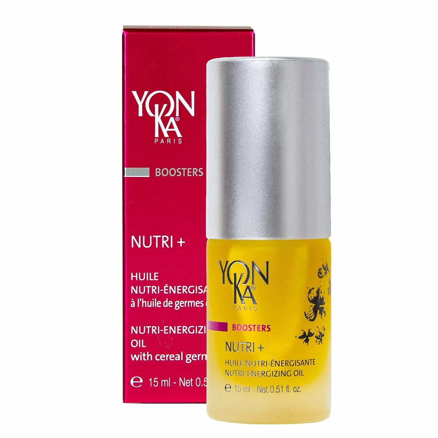 Yon-Ka Booster Nutri+ Energizing Oil Anti-Aging Concentrate - Treat Fine Lines and Wrinkles with Vitamin E - 15ml