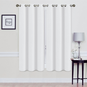 Madonna Foam-Backed Blackout Curtain Panels with Grommets