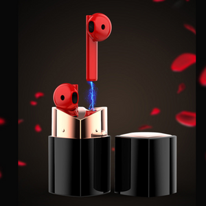 Pretty Neaty Lipstick Storage For Earphones