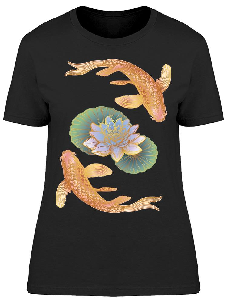 Ethnic Fish Koi Carp Tee Women's -Image by Shutterstock