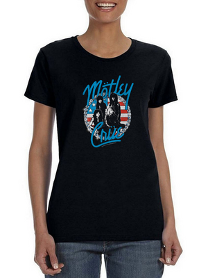 Motley Crue Icon Tee Women's -Motley Crue Designs