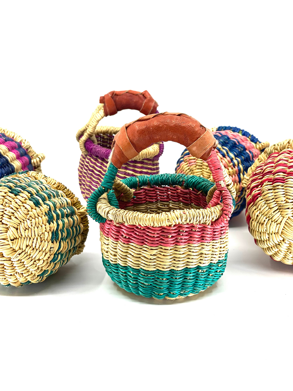 Mini Bolga Baskets, 3” - 4”