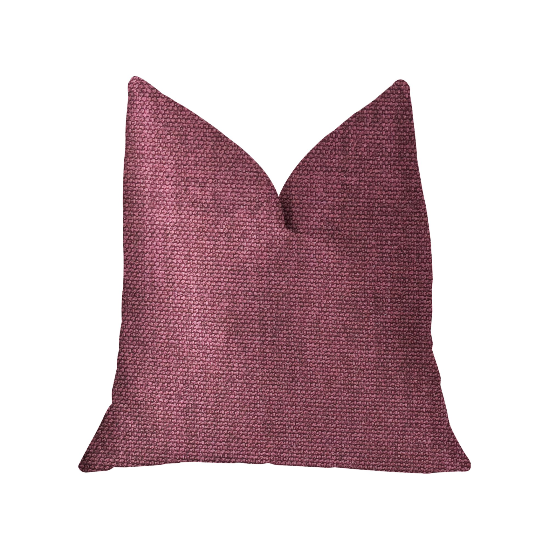 Plumptious Purple Luxury Throw Pillow