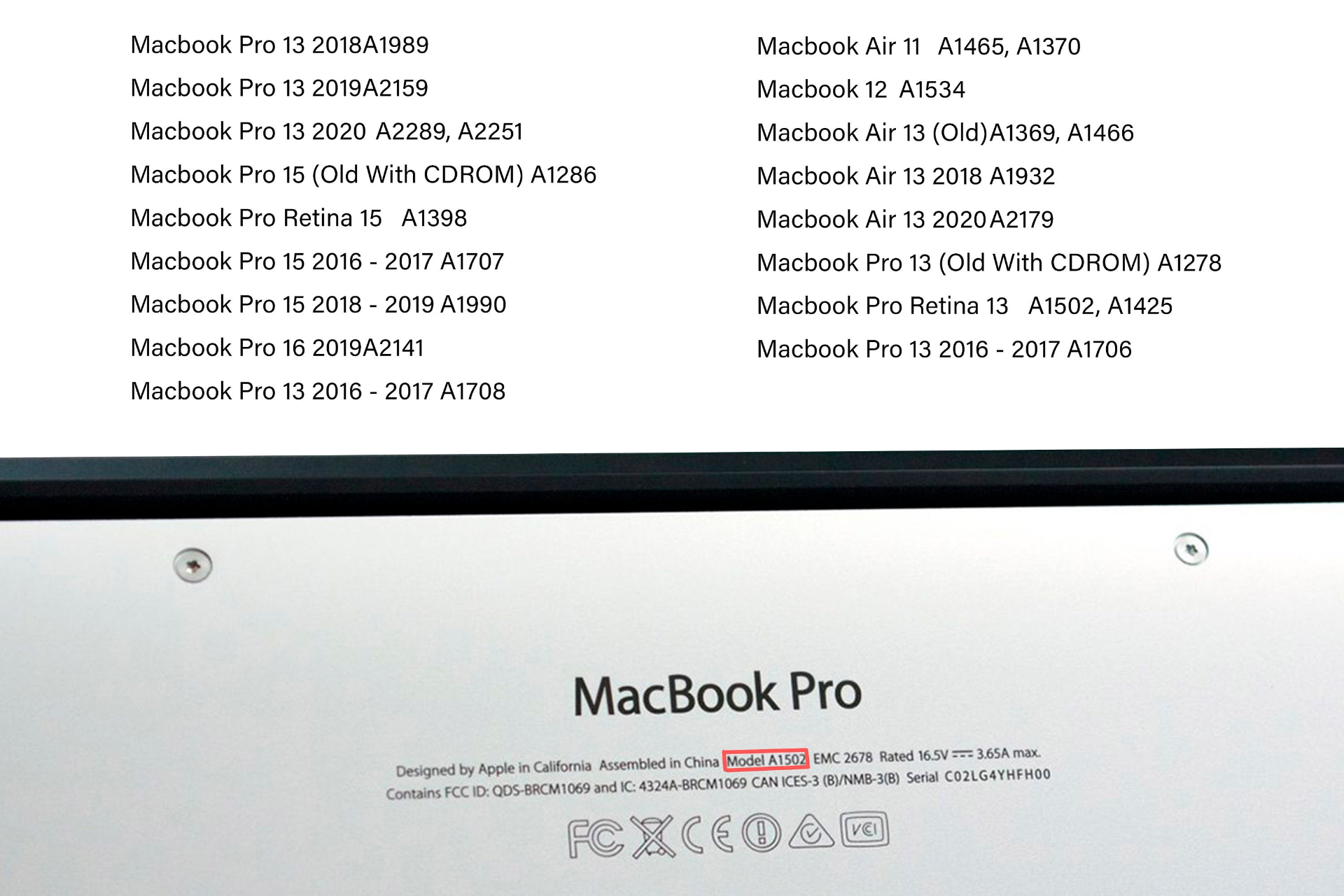 Macbook Plastic Case (WCM2223)