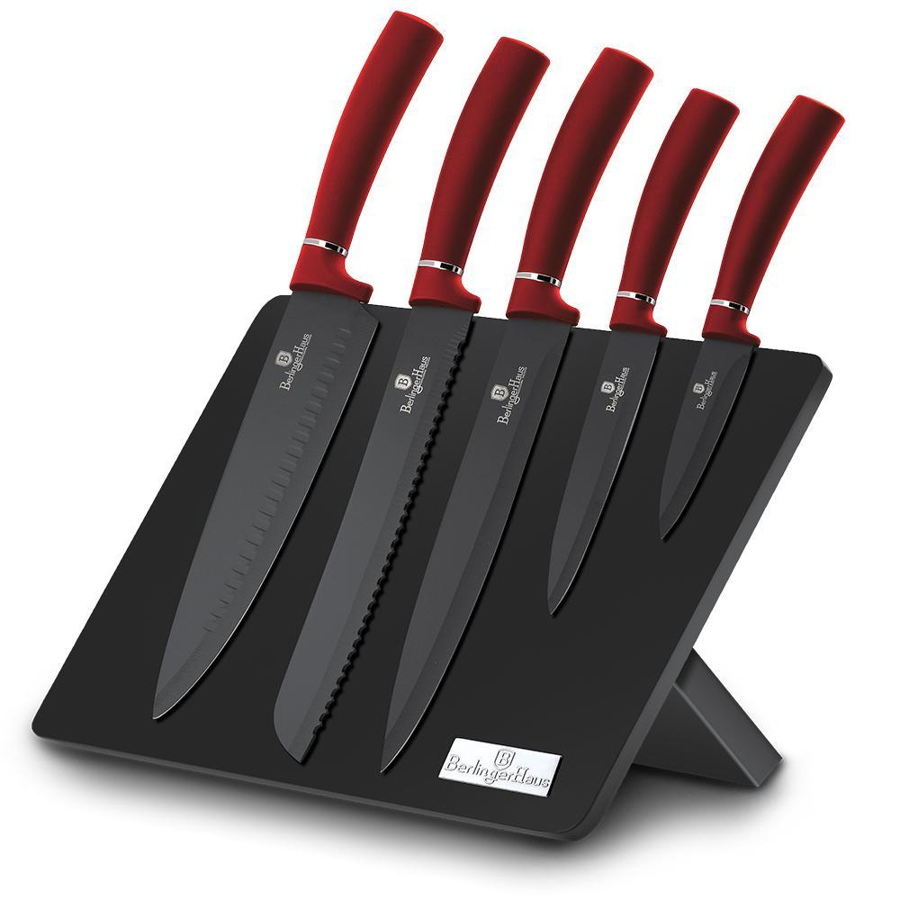 6-Piece Knife Set with Magnetic Holder