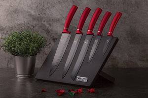 6-Piece Knife Set with Magnetic Holder