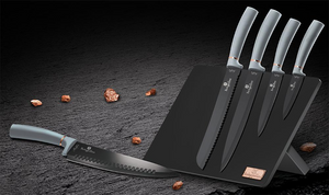 6-Piece Knife Set with Magnetic Holder