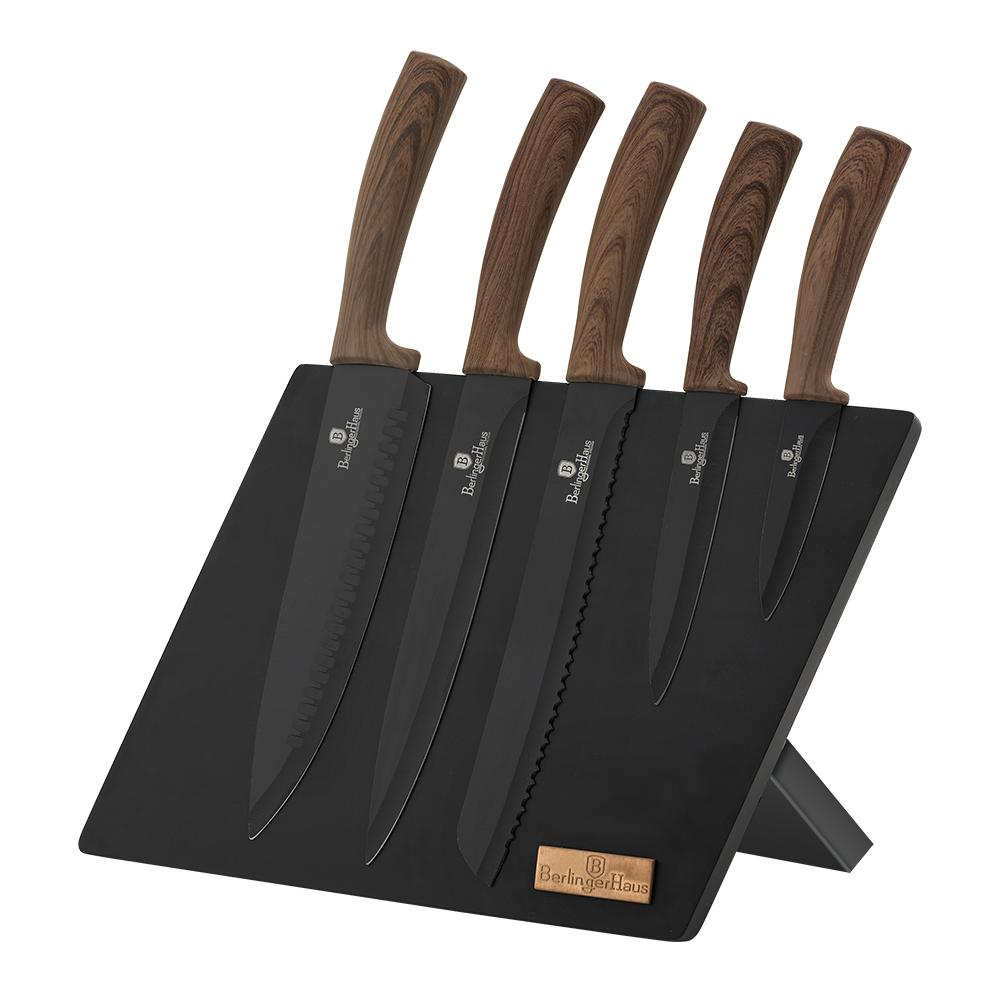 6-Piece Knife Set with Magnetic Holder
