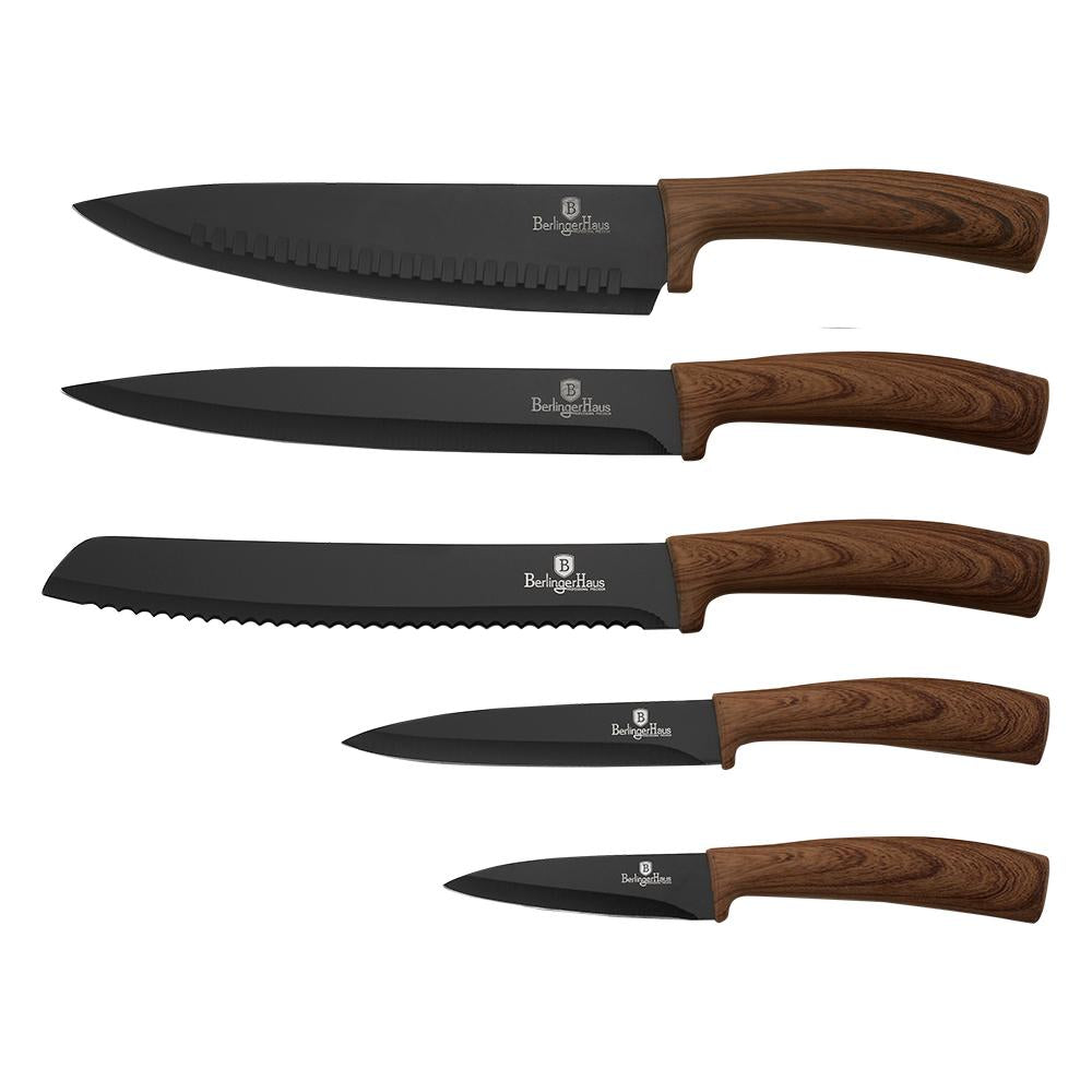 6-Piece Knife Set with Magnetic Holder