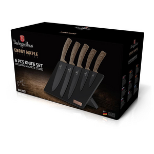 6-Piece Knife Set with Magnetic Holder