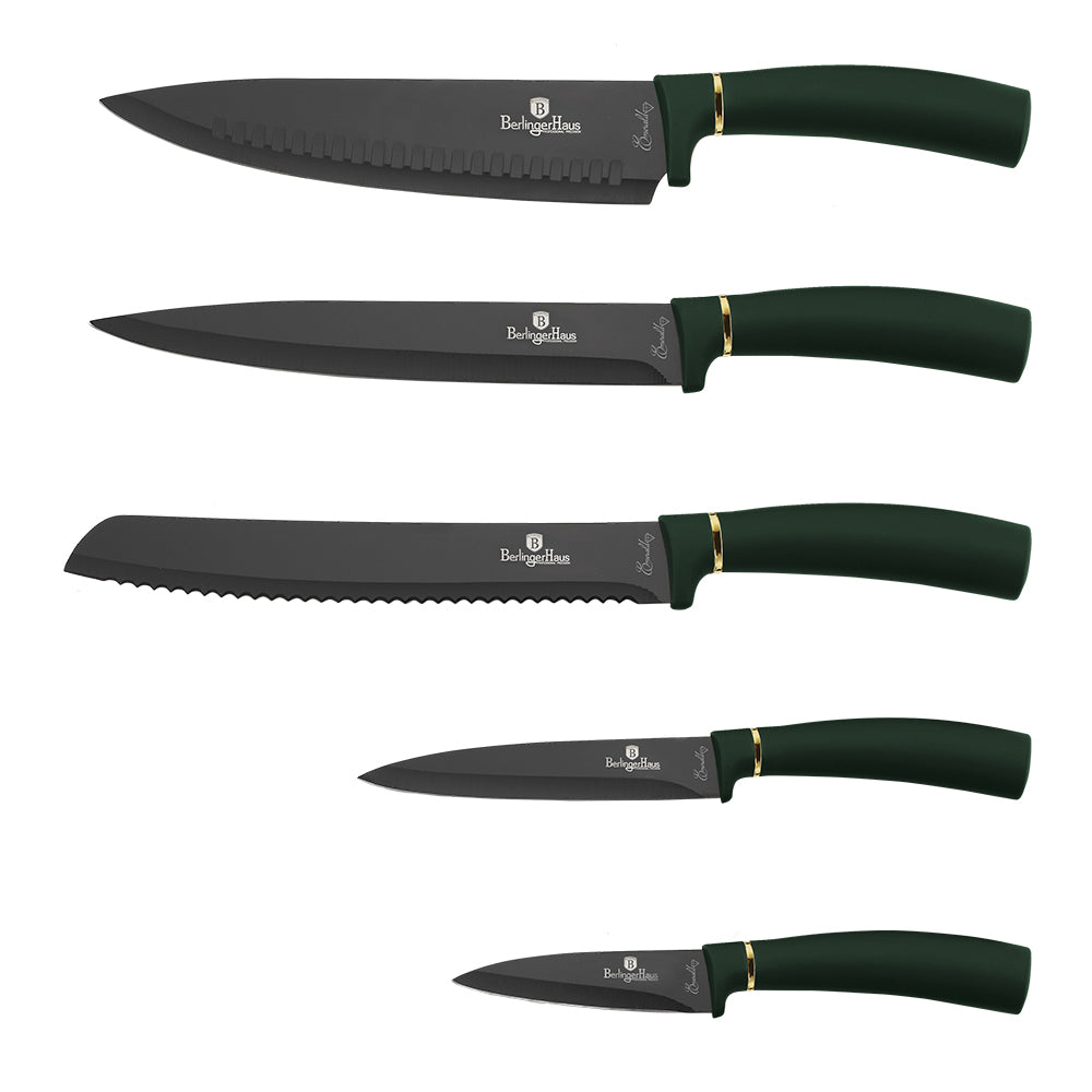 6-Piece Knife Set with Magnetic Holder