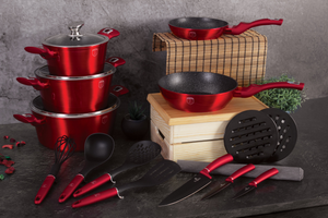 17-Piece Kitchen Cookware Set