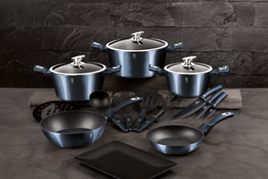 17-Piece Kitchen Cookware Set