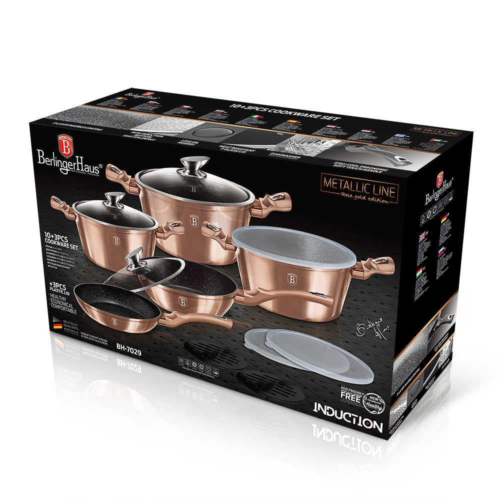 13-Piece Kitchen Cookware Set