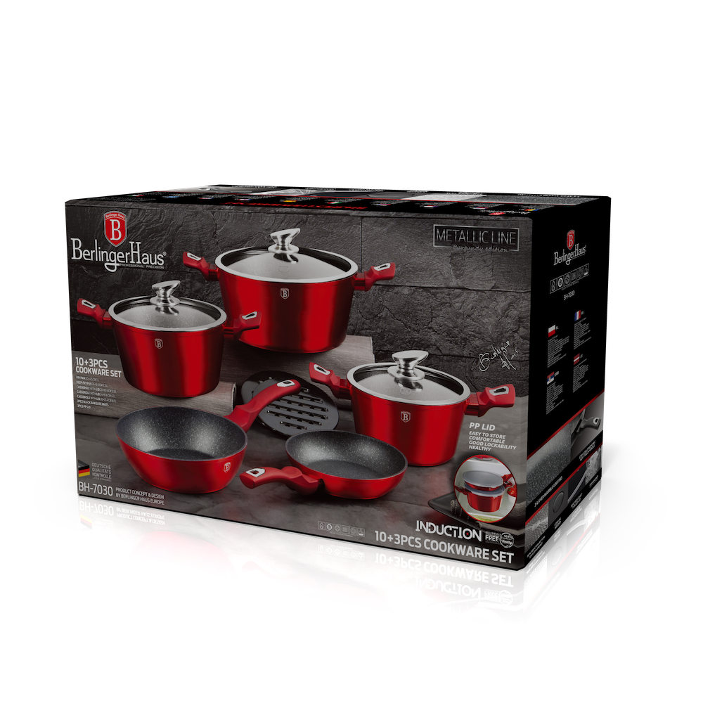 13-Piece Kitchen Cookware Set