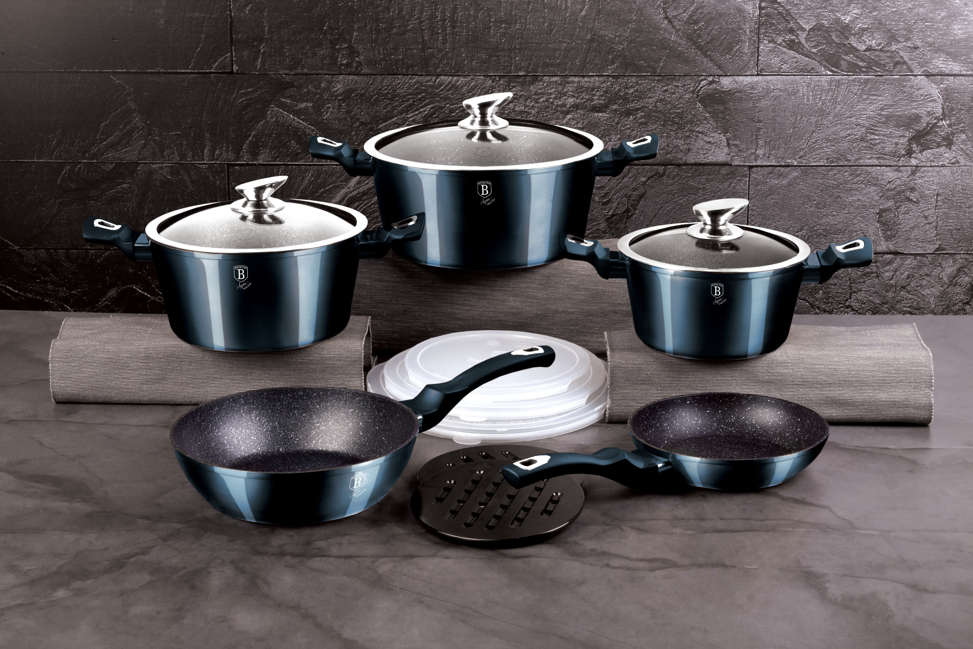 13-Piece Kitchen Cookware Set