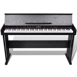 Classic Electronic Digital Piano with 88 Keys & Music Stand