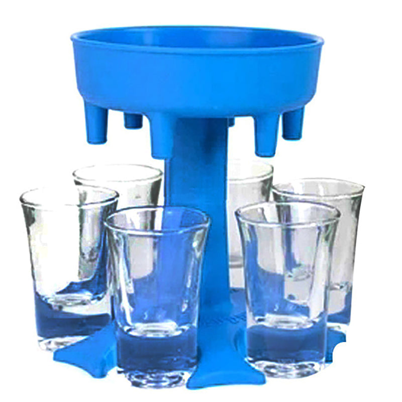 Auto Tapster – 6 Shot Glass Dispenser Holder Drinking Games Tools