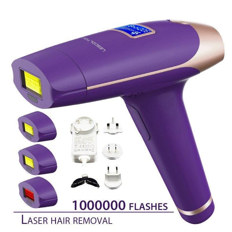 1000000times 4in1 IPL Epilator With LCD Display T009i Machine Permanent Bikini Trimmer Electric Depilador