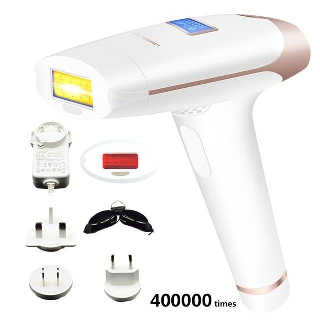 1000000times 4in1 IPL Epilator With LCD Display T009i Machine Permanent Bikini Trimmer Electric Depilador