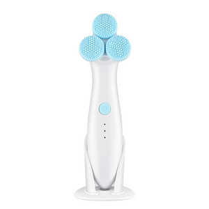 Facial Cleansing Brush Sonic Vibration Mini Face Cleaner Skin Peeling Blackhead Removal Pore Cleanser Face Massager Device