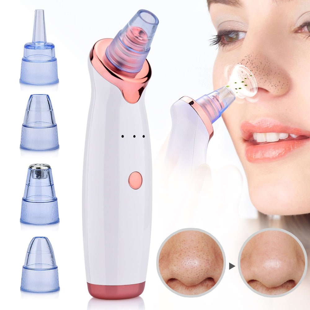 Blackhead Remover Skin Care Pore Vacuum Acne Pimple Removal Vacuum Suction Tool Facial Diamond Dermabrasion Skin Care Machine