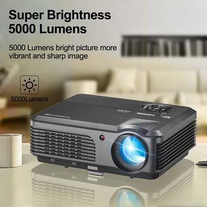 1080p Projector Full HD Home Projector Theater Smart Android WiFi LCD LED Video Beamer For Smartphone Projector