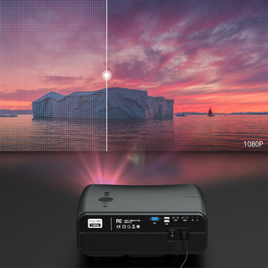 Full HD Projector A12 1920x1080P Android 6.0 (2G+16G) WIFI LED MINI Projector Home Cinema HDMI 3D Video Beamer for 4K