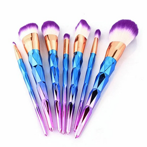 Unicorn Exotic Beauty Enhancer Cosmetic Brush Set Of 7