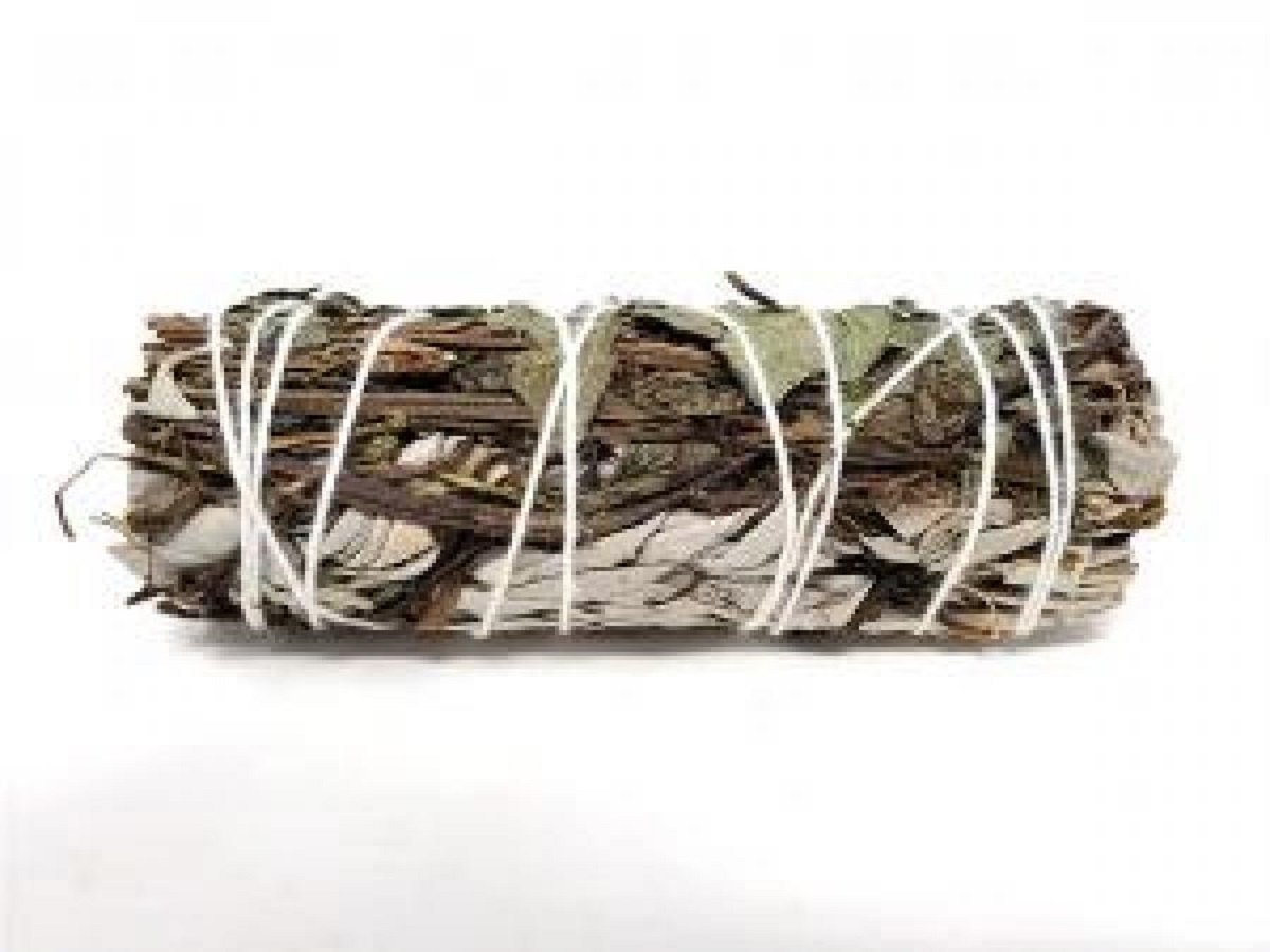 Peppermint & White Sage Mix Sage bundle 3-4"