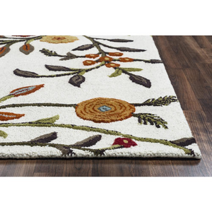 Charming Neutral 5' x 8' Hand-Tufted Rug- CM1001