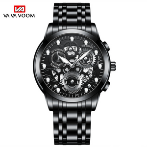 Men's Hollow Out Business Watch Trend Quartz Luminous VAVA2451