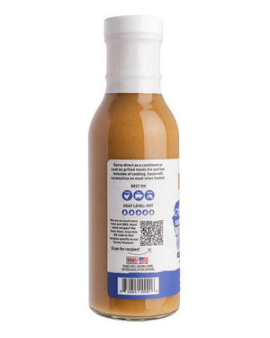 Apple Cider Gluten Free Natural Honey Mustard Sauce 12 oz