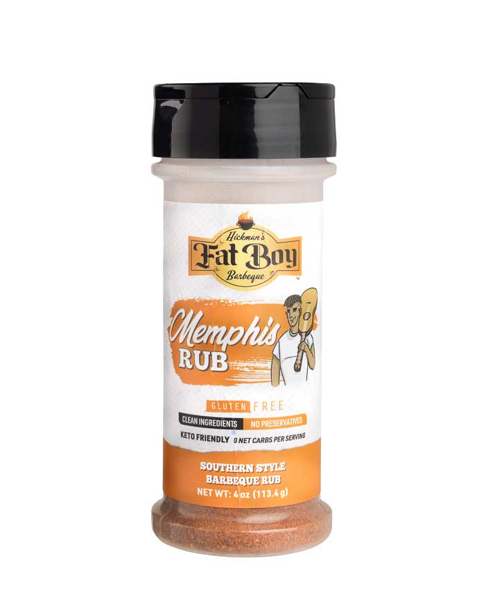 Memphis Natural Gluten Free Rub 4 oz