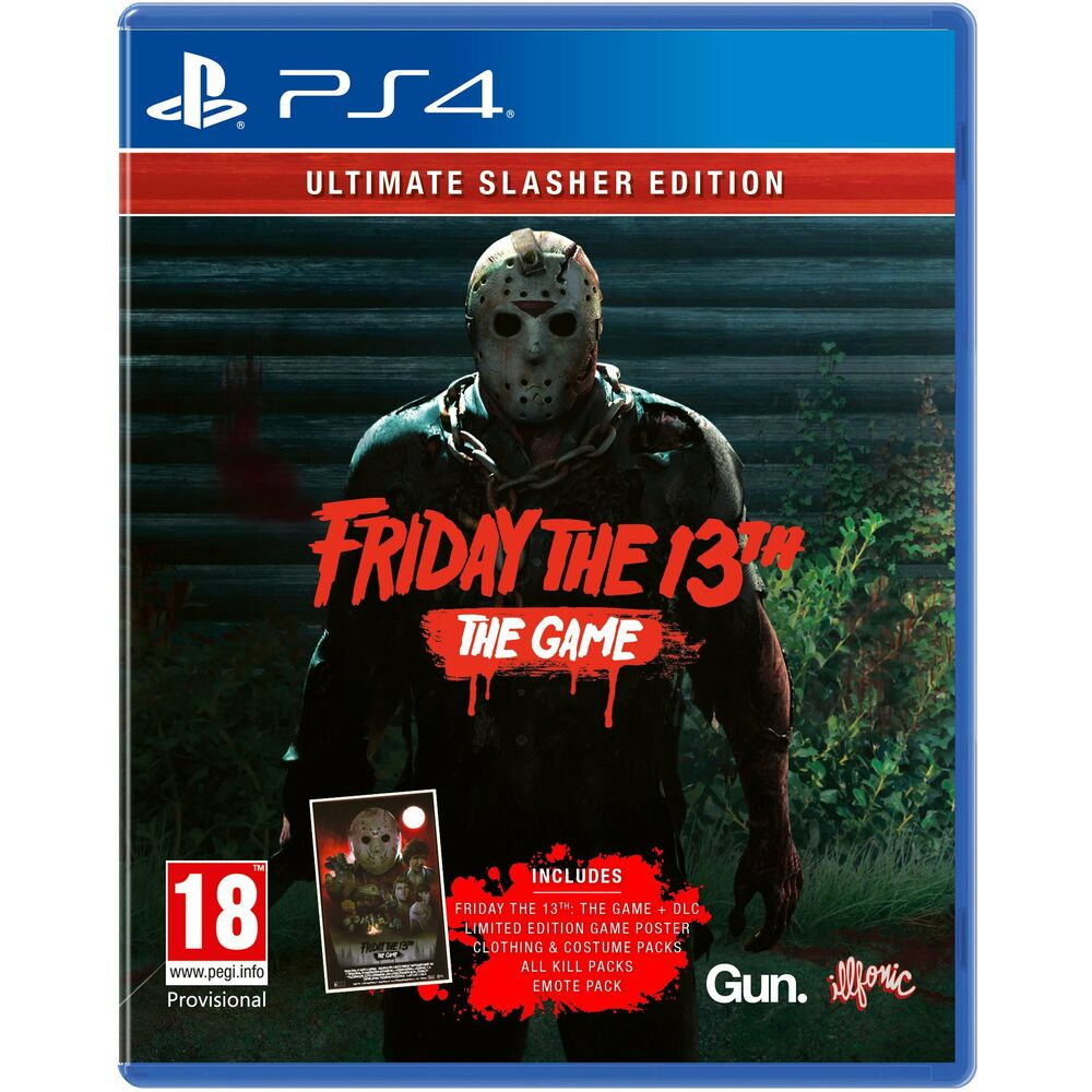 PlayStation 4 Video Game Sony Friday the 13th: The Game (Refurbished B)