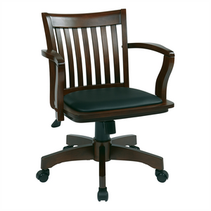 Deluxe Wood Banker's Chair