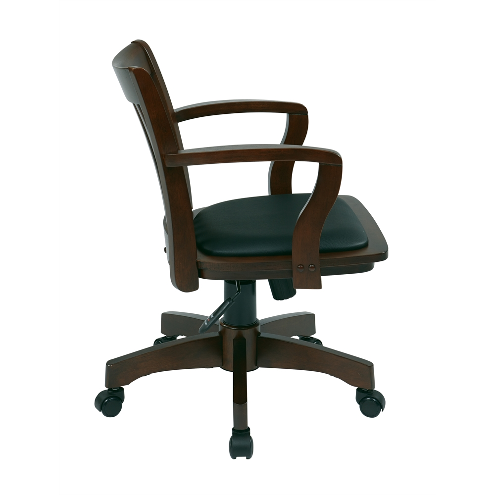 Deluxe Wood Banker's Chair