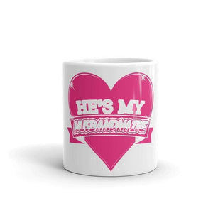 He's My Husbandnaire Mug-Oz of Products-engaged,Husband,husbands,love,lover,Marriage,Millionaire,Mug,Mugs,newlyweds,wedding,wife,wives