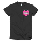 He's My Husbandnaire Short sleeve women's t-shirt-Oz of Products-anniversary,couples,fiancee,heart,husband,husbands,love,marriage,men,wife,wives,woman,women